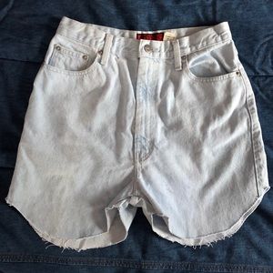 Sasson high rise denim shorts